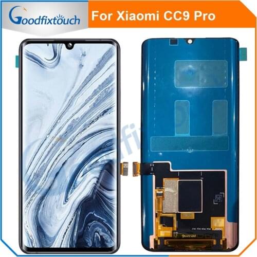 Original LCD Display For Xiaomi CC9 Pro CC9Pro LCD Display Touch Screen Digitizer Assmebly For Xiaomi Mi CC9 Pro Repair Part