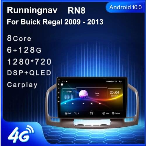 Android 10.1 For Buick Regal Opel Vauxhall Holden Insignia 2008-2013 Multimedia Stereo Car Radio Player Navigation GPS No DVD