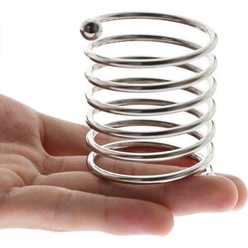 Stainless Steel Metal Cook Ring Erection Penis Lock Sleeve Ball Stretcher Male Delay Ejaculation Condom Extender Sex Toy