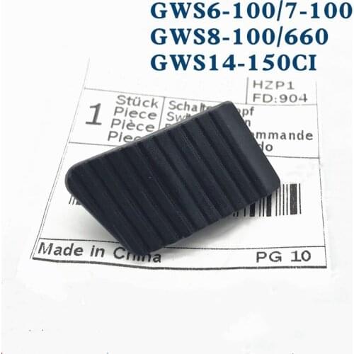 For BOSCH original angle grinder GWS6-100 7-100 polishing machine switch push plate piece shell block GWS14-150CI GWS750-100