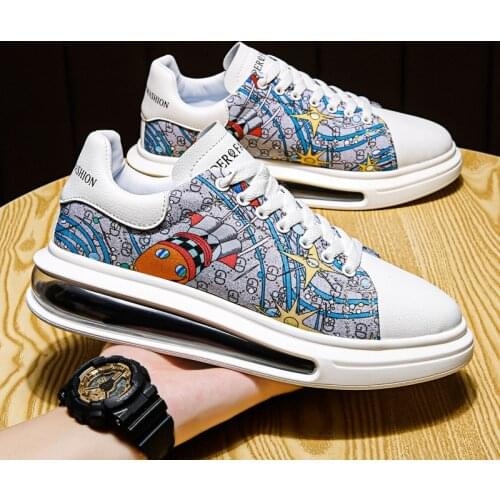 Air Cushion Jogging Shoe Man Sport Running Shoes Breathable Sneakers for Men Summer Tennis Outdoor Training Marathon Racing Shoe