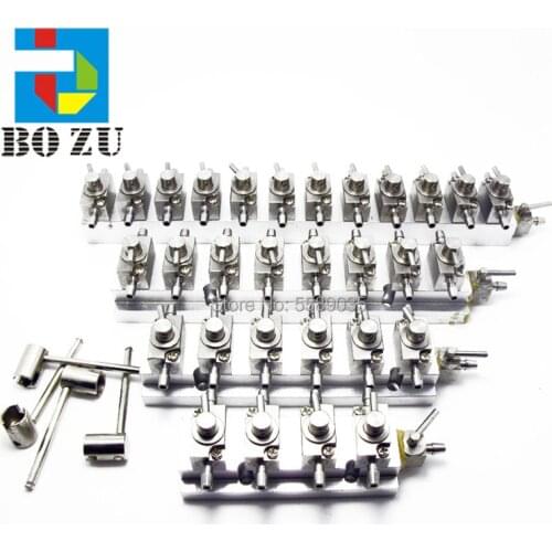 Metal cleaning valve 3 ways valve sub tank valve 4 bit/6 bit for InfinitI Galaxy Allwin solvent printer