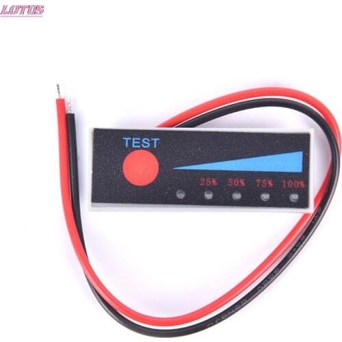 New 1S 2S 3S 4S 5S 6S 7S Lithium Lifepo4 Battery Capacity Indicator LED Display Capacity Test For Power Bank Electric Drill DIY
