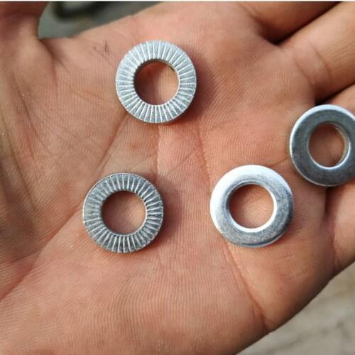 10pcs Bicycle Hub Flat Gasket Steel Gasket M10 Inner Diameter 2.5mm Thickness Bike Wheel Shaft Ring Hub Opening Gasket