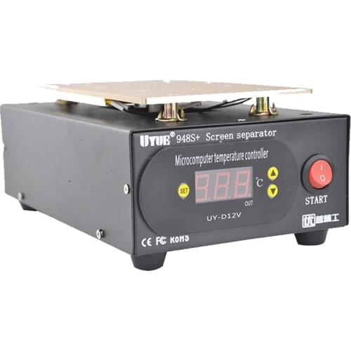 LCD Separator Machine Build-in Pump Vacuum Screen Repair Machine Kit For Smart Phone iPhone /Samsung Refurbish UYUE 948S