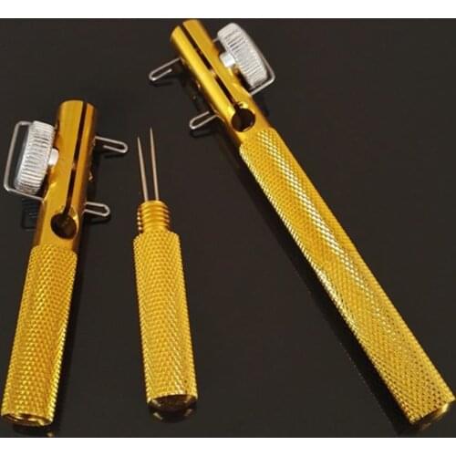 Outdoor Tie Hook Device Manual Fish Hook Wire Knotter Fishing Tackle Line Winder