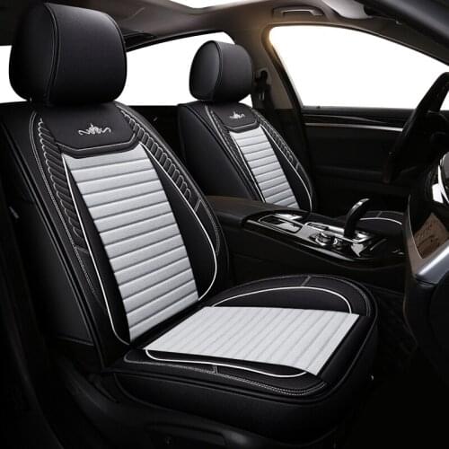 ZHOUSHENGLEE Universal Car seat covers For Mercedes Benz all models A160 180 B200 c200 c300 E class GLA GLE S600 GLS GLC
