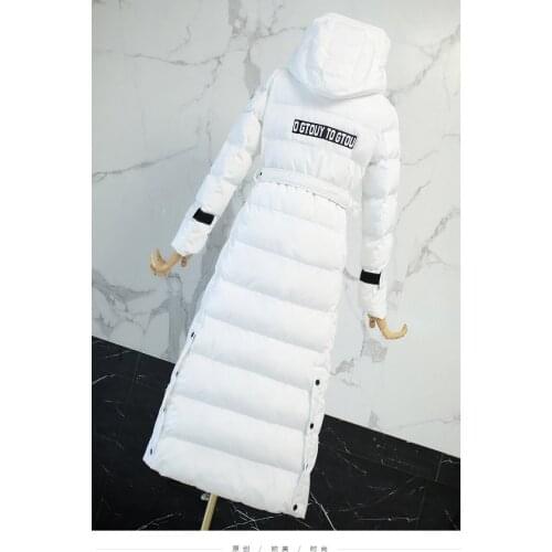 Women Winter Jacket Long Parka Mujer Abrigos 2020 Warm Thicken Women Cotton Wadded Hooded Jacket manteau femme hiver LX2552