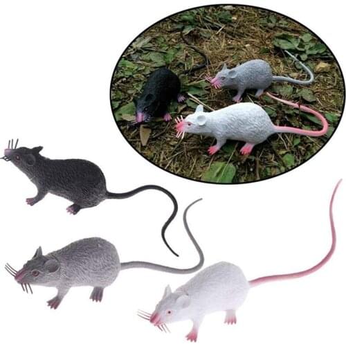 1PC Christmas Joke Fake Lifelike Mouse Model Prop Halloween Gift Toy Party Decor Jokes Simulation Toys Gifts For Children
