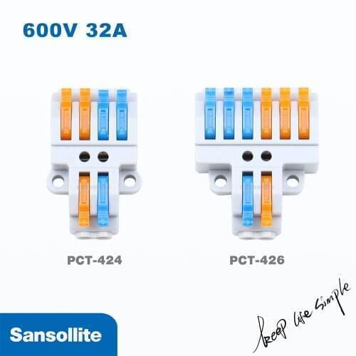 20-50pcs wire connector electricos conectores conector de carga terminator conectores for led light banana cable crimp electrico