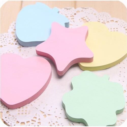 F103 new cartoon multi styling convenience sticker paper note N memo paper 100 stationery self-Adhesive stationery sticky post