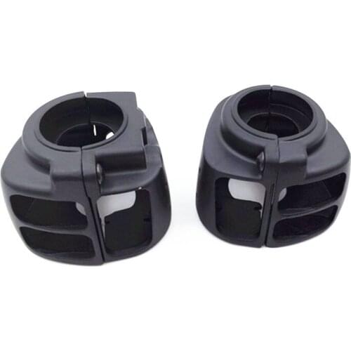 Black Switch Housing Cover For Harley Dyna Fatboy Night Train Rocker C Softail Sportster 1200 883 V-Rod