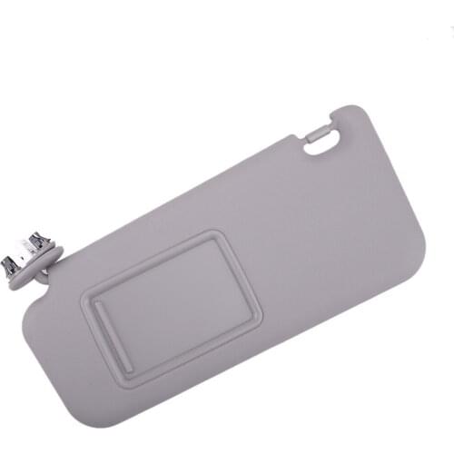 DWCX 74320-42501-B2 Gray Car Left Sun Visor Sunshade Fit For Toyota Rav4 2006 2007 2008 2009