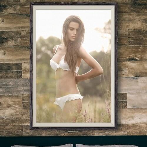 E177 Zoe Duchesne Sexy Model Movie Star Wall Silk Cloth Poster Art Home Decoration Gift