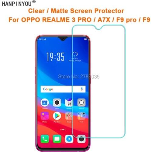 HANPINYOU Screen Protectors For Oppo A7x