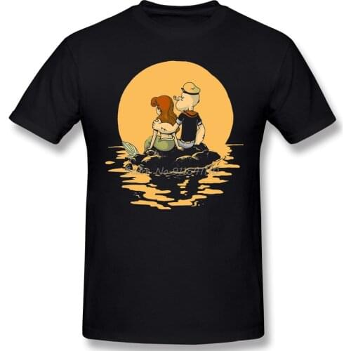 Popeye the Sailor Comic books New Arrival T-Shirt Mens Women Men Cotton Tees Harajuku Streetwear