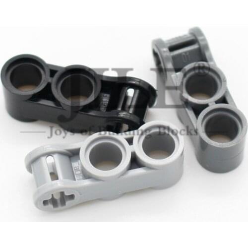 Moc Technic Axle and Pin Connector Perpendicular 3L with 2 Pin Holes 42003 DIY Building Blocks Bricks Compatible Accessories