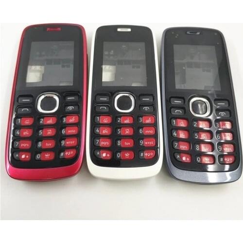 New Housing Case For Nokia 112 N112 1120 Full Complete Mobile Phone Housing Battery Cover Door Frame With Keyboard