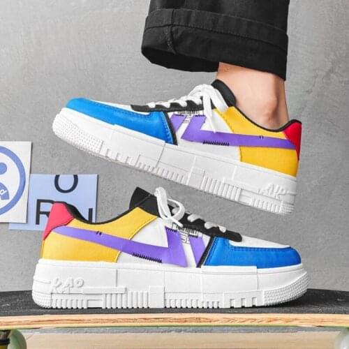 Fashion increased air force shoes Mens casual sneakers All-match trendy for women anf men sneakers off white shoes