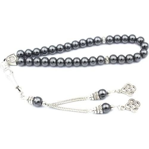 8MM Round Beads Gallstone Type Middle Eastern Islam Muslim Tasby Handmade Rosary