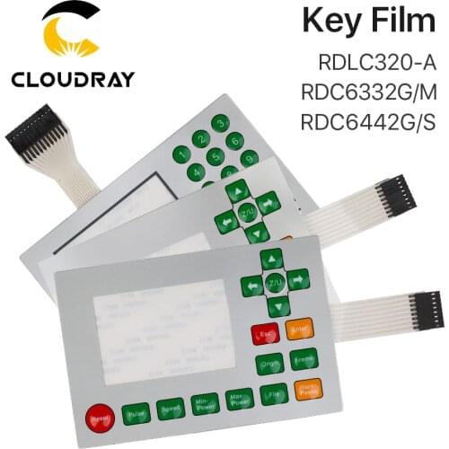 Ruida Membrane Switch for RDLC320-A RDC6332G RDC6332M RDC6442S RDC6442G Key Film Keyboard Mask