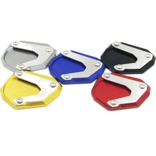 Motorcycle Foot Side Stand Support Extension Enlarger Pad Kickstand Plate Fit For BMW R1200R R1200RT R1200ST R NINE T