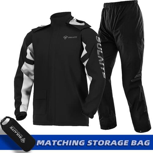 1SET Motorcycle Raincoat Suit Motocross Rainwear Shoes Outdoor Cover Waterproof Rain Coat Cycling Fishing Climbing Jackets
