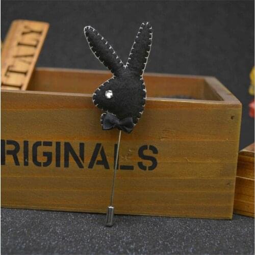 Wholesale Brooch 5Pcs/Lot Animal Brooch Handmade Fabric Brooches Men Brooches And Pins For Suits