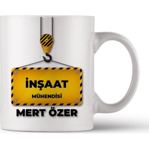 Personalized Construction Engineer Porcelain Mug Coffee And Tea Cup Professional Design Gifts