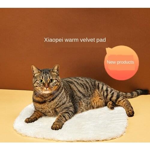 PETKIT Lamb Wool Cat Sleeping Mat Winter Warm Dog Mat Cat Mat Teddy Bichon Frise Small Dog Mats Cat Accessories