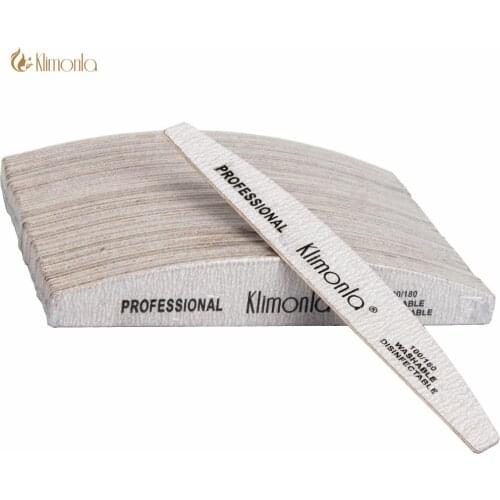 50pcs/lot Nail Sanding Files For UV Gel Gray Nail File Buffer Block Polish Manicure Care Cuticle Remover Nail Salon Art Tools