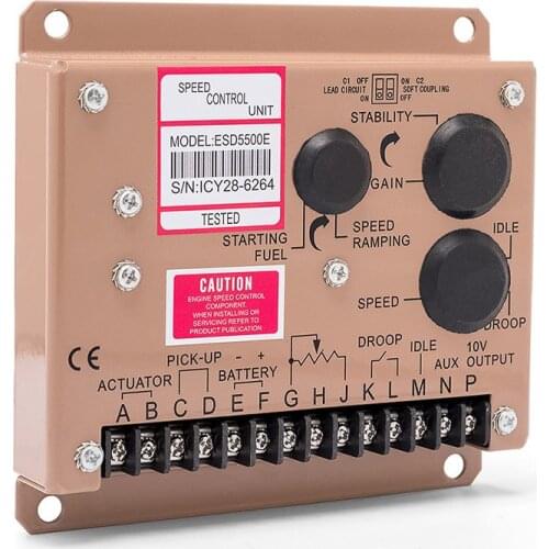 ESD5111 DC motor speed control board ESD5500E Cummins generator accessories speed control board 220V DC motor