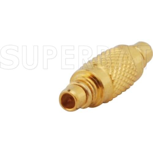 Superbat 5pcs MMCX Adapter MMCX Male to Plug Straight RF Adapter Connector