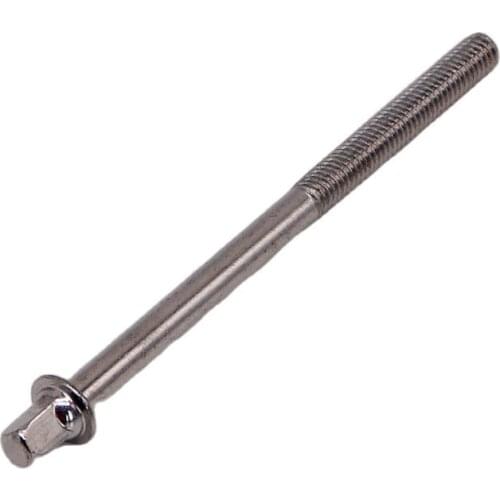 Drum bolts drum screws M6 common use standard silver outer square bolts100mm 110mm 120mm 130mm length 6 pieces 1lot