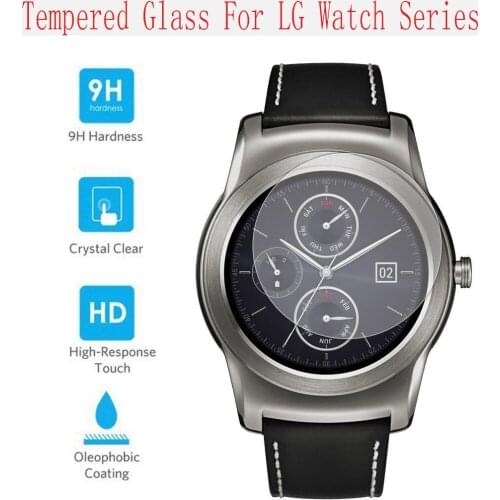 2pcs Tempered Glass Screen Protector Film for LG urbane G Watch R Watch 150 110 Watch cases Cover