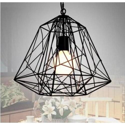 Iron Tower art E27 Retro ndustrial style pendant lights Bar droplight