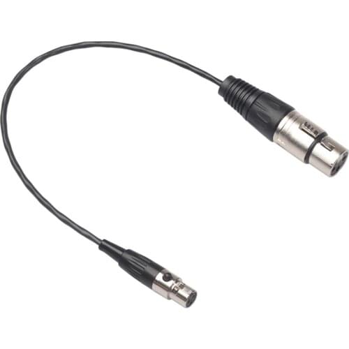 0.3M 3Pin MINI XLR Female To Female Cinema Audio Cable Photographic Device Microphone Extension Cable Camera Audio Cable