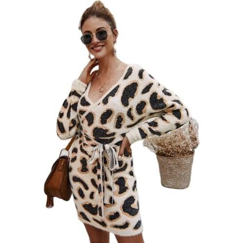 Factory stock winter sweater sexy hip warm sweater top womens clothing