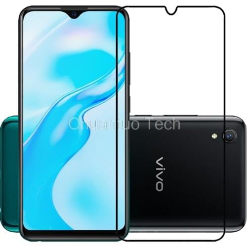 25 Pcs/Lot Full Cover Screen Protectors For VIVO Y1S Scratch Proof Protective Film Tempered Glass For VIVO Y1S