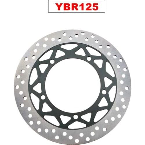 Free shipping for Yamaha motorcycle parts YBR125 disc brake disc JYM125 motorcycle brake system brake disc 125cc parts