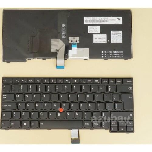 Brazilian BR-PT Keyboard for Lenovo Thinkpad T440 T440P T440S T431S T450 T450S T460 04X0105 01AX314 00HW841 04X0143, Backlit New