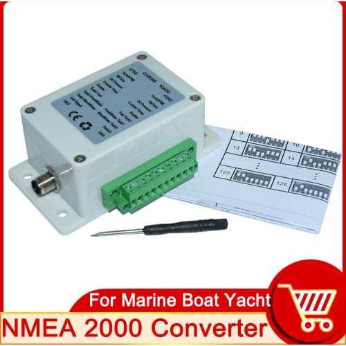 Dual NMEA 2000 Converter / N2K Converter For Boat Yacht Marine Accessories CX5003 Multifunction NMEA2000 converter 0-190 ohm
