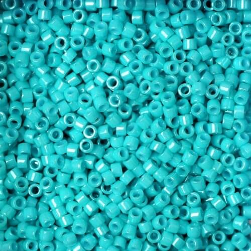 FAIRYWOO 5 Grams/Bag Miyuki Delica Seedbead 11/0 DB658 Lake Blue Color Glass Beads For Native Beadwork DIY Accessories Wholesale