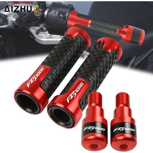 FZS 1000 Motorcycle Accessories FOR YAMAHA FZS1000 FAZER 2001-2005 2002 2003 2004 Handlebar Grips Handle Bar Cap End 7/8"22mm