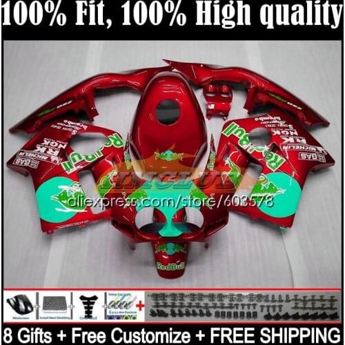 Injection For HONDA CBR 250 250RR 1990 1991 1992 1993 1994 43CL.211 CBR250RR MC22 CBR250 R RR 95 96 97 98 99 Fairing Red Metal