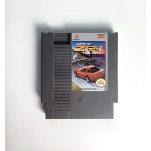 Corvette ZR-1 challenge - Game Cartridge For NES Console 72 Pins 8bit
