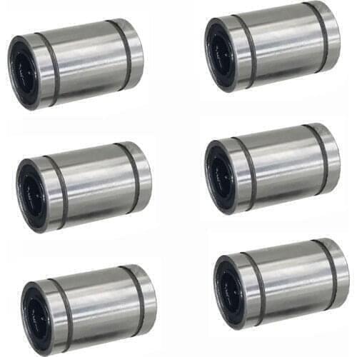 LM10UU Linear Ball Bearings 10mmx19mmx29mm Carbon Steel for CNC Machine 3D Printer
