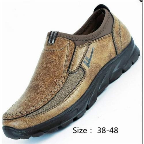 Brand 2018 New Fall High-Grade MenS Shoes Breathable Non-Slip Casual Thick Anti-Odor Large Zapatos Hombre Size 48