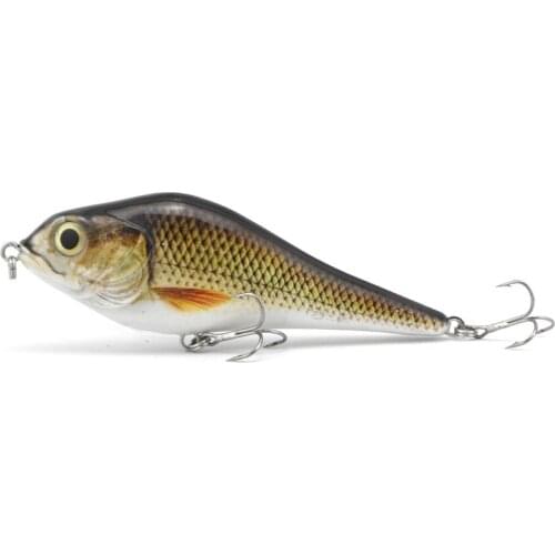 ODS New lure 155mm 70g Muskie Pike lure Quality Jerk bait Slow Sinking Artificial Hard JerkBait Fishing Lure ABS plastic lure