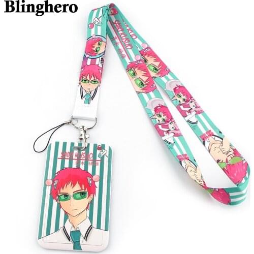 CB080 Anime Boy Neck Strap Lanyard for Key ID Card Gym Phone Straps USB Badge Holder DIY Neck Strap Hang Rope Lariat lanyard